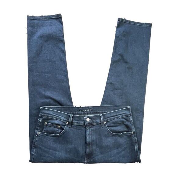 Mott & Bow Slim Staple Comfortable Stretch Denim Jeans Size 36x30 Men $139
